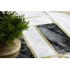 Kilimas MARBLE3, juodos ir auksinės spalvos ESTEMA