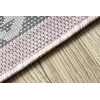 Kilimas su actekų raštu rausvos ir kreminės spalvos Vinea