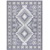 Kilimas su azijietišku raštu mėlynos ir kreminės spalvos VINEA