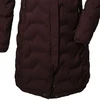 Killtec KOW 9 moteriška dygsniuota striukė su gobtuvu, neperšlampamas ilgas žieminis parkas, bordo spalvos (41806/447)
