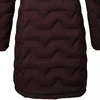 Killtec KOW 9 moteriška dygsniuota striukė su gobtuvu, neperšlampamas ilgas žieminis parkas, bordo spalvos (41806/447)