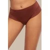 Kinga Brown Comfort P-861/2 rudos moteriškos kelnaitės su dvigubu tulu