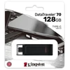 Ausinės KINGSTON 128GB USB-C 3.2 Gen1 DataTraveler 70 USB atmintinė
