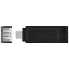 Ausinės KINGSTON 64GB USB-C 3.2 Gen1 DataTraveler 70 USB atmintinė