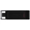 Ausinės „KINGSTON DataTraveler 70“ 256 GB USB-C atmintinė