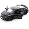 KiNSMART automobilis, 2020 Audi R8 Coupé, juodas