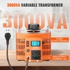 VEVOR 3000VA kintamos įtampos transformatorius su LCD