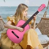 VEVOR Klasikinė gitara pradedantiesiems, 960 mm, rožinė