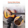 VEVOR Klasikinė gitara su priedais, saulės sprogimas
