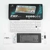 Klaviatūra Aula F87 Pro V2 (Baltas Contour)
