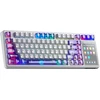 Klaviatūra Aula L99 (Balta/Violetinė) - Caramel Latte Switches