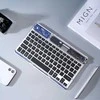 Dėklas klaviatūra (CK serija) belaidė, skirta nešiojamam kompiuteriui / planšetiniam kompiuteriui / telefonui – skaidri