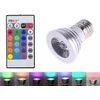 Klaviatūra E27 RGB lemputė su pulteliu