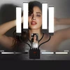 Klaviatūra LED panelinės lempos su trikoju