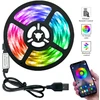 Klaviatūra LED RGB USB juosta, 5 metrai