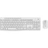 Belaidė klaviatūra su pele Logitech MK295, Vengrų išdėstymas, baltos spalvos