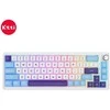 Blue Mėlyna Klaviatūra Royal Kludge KZZI K68 Pro (Mėlyna sea)