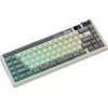 Royal Kludge M70 RGB Cyan belaidė klaviatūra | 75%, Hot-swap, Creamy switches, US