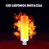 Klaviatūra USB liepsnos imitacijos LED