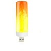 Klaviatūra USB liepsnos imitacijos LED