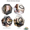 Klaviatūra Žiedo Formos Lempa Fotografavimui, Makiažui 24W