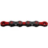 Grandinė KMC DLC12 BlackRed 12-speed 126-links Waxed