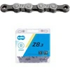 Grandinė KMC Z8.3 Sidabrinis/Pilkas 7.3mm 8 greičių 114 jungtys