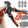 Kniedijimo įrankių rinkinys VEVOR 8MM9WP, 900 vnt. kniedžių