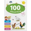 KNYGA 100 užduočių 3-4 metų vaikams. Logika, motorika, atmintis, spalvos.