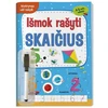 KNYGA Išmokite rašyti skaičius. 4-5 metų vaikams. Naudokite flomasterį.