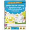 KNYGA Loginio mąstymo ugdymas, rankų motorikos lavinimas, pažintis su skaičiais ir raidėmis. 4-5 metų vaikams.