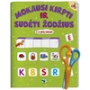 KNYGA Mokausi kirpti ir sudėti žodžius 5-6 metų vaikams su žirklutėmis.