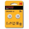 KODAK LITHIUM MAX CR 2450 ličio baterijos, lizdinė pakuotė, 2 vnt.
