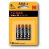 KODAK XTRALIFE ALKALINE LR3 BATERIJOS, lizdinė pakuotė [4 vnt.]
