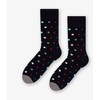 Kojinės Mix Dots 139-051 Tamsiai tamsiai mėlyna