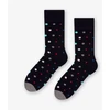 Kojinės Mix Dots 139-051 Tamsiai tamsiai mėlyna