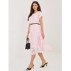 Kokteilinė suknelė šviesiai rožinės spalvos