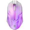 Kompiuterio pelė Defender Cyber MB-560L, 7 spalvų apšvietimas, 1200 DPI, 3 mygtukai, balta, 52561
