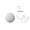 Komplektas- išmanusis garsiakalbis GOOGLE NEST + 6W SMART FLEX LED juosta, 1,8m