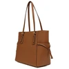 Koniakowa skórzana torebka shopper Michael Kors 35S5GV6T7L