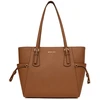 Koniakowa skórzana torebka shopper Michael Kors 35S5GV6T7L