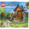 Konstruktorius My World Minecraft Stiliaus 465 vnt