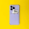 Hurtel Card Armor dėklas skirtas iPhone 13 Mini, mėlynas