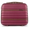 Kosmetikos kelioninis dėklas ABS STL957 bordo spalvos