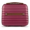 Kosmetikos kelioninis dėklas ABS STL957 bordo spalvos