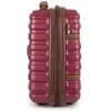 Kosmetikos kelioninis dėklas ABS STL957 bordo spalvos