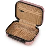 Kelioninis Solier Luggage Kosmetinis kelionių lagaminėlis XS ABS STL902 - Rožinis auksas