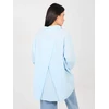 Marškiniai oversize šviesiai mėlyni