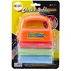 Lean Toys Storos Kreidos su Rankena Rinkinys, Oranžinės, 3 vnt.