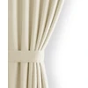 Kreminė užuolaida su kilpa AmeliaHome 155 × 9 cm, 2 vnt.
